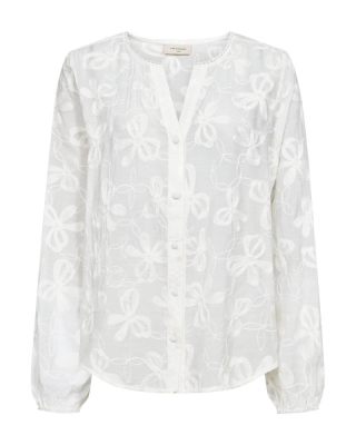 Freequent blouse  207729-star offwhite