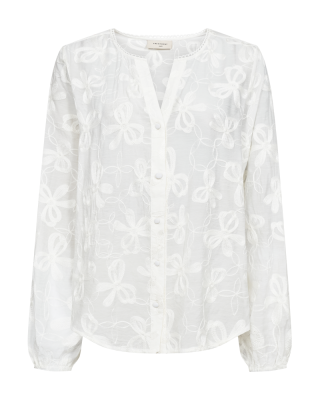 Freequent blouse  207729-star offwhite