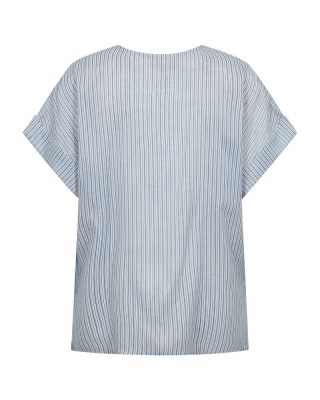 Freequent blouse 208170-chambray blue 5