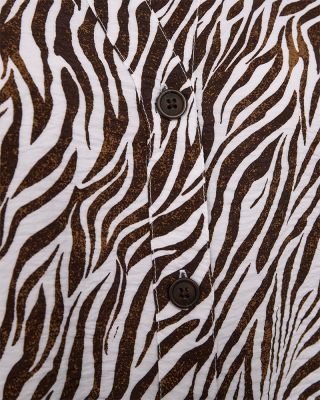 Freequent blouse  208114-br white/coffee bean 3
