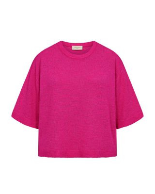 Freequent top  208117-fuchsia purple