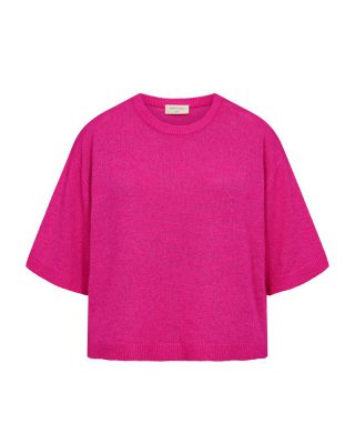 Freequent top  208117-fuchsia purple