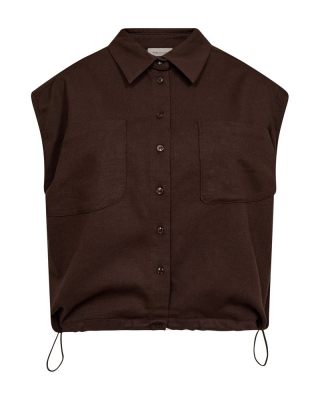 Freequent blouse  208238-coffee bean