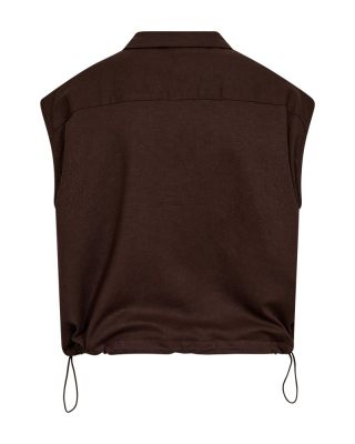 Freequent blouse  208238-coffee bean 2