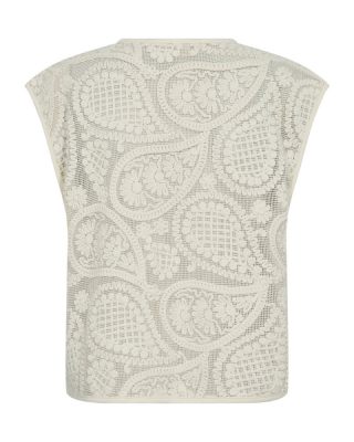 Freequent gilet 208009-moonbeam 2