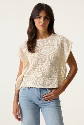 Garcia blouse korte mouw O260026-1448 3