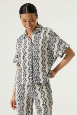 Garcia blouse korte mouw O260023-1448 3