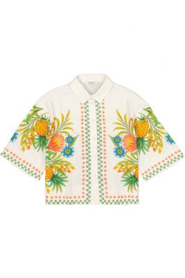 Garcia blouse korte mouw  Q260029-2082