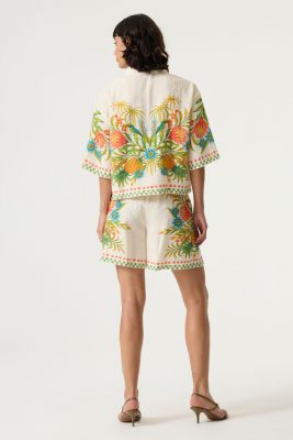 Garcia blouse korte mouw Q260029-2082 5