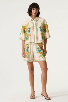 Garcia blouse korte mouw Q260029-2082 6