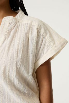 Garcia blouse korte mouw  Q260035-2082 2