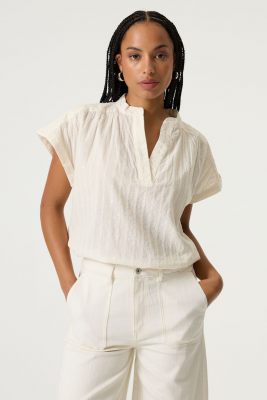 Garcia blouse korte mouw  Q260035-2082 3