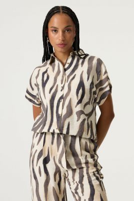 Garcia blouse korte mouw  Q260030-2082 3