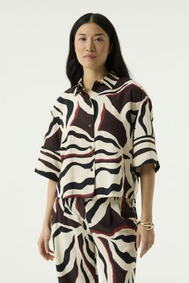 Garcia blouse korte mouw S260031-4478 3