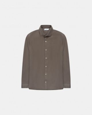 The Goodpeople overhemd  Storm 25020211-6200 Cognac