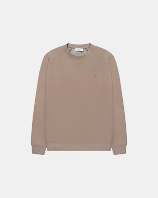 The Goodpeople trui ronde hals  Liam 25020701-6300 Caramel