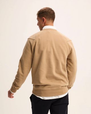 The Goodpeople trui ronde hals  Liam 25020701-6300 Caramel 3
