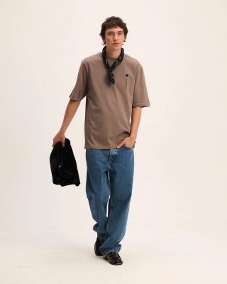 The Goodpeople t-shirt  Took 25020908-3205 Mid Brown 2