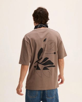 The Goodpeople t-shirt  Took 25020908-3205 Mid Brown 3