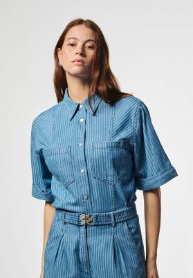 Aaiko blouse  SERENE STRIPE CO 568-8