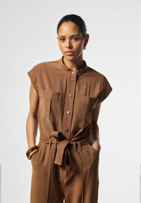 Aaiko jumpsuit  LISANA TENCEL TEN 545-181031 4