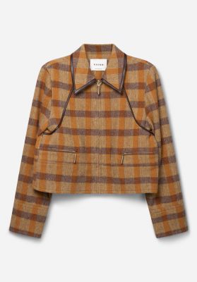 Aaiko jasje  SOLIN BROWN CHECK PES 570-181142