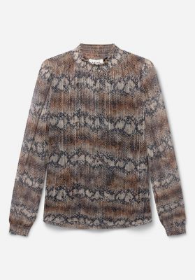 Aaiko blouse  TORY SNAKE PES 554-191012