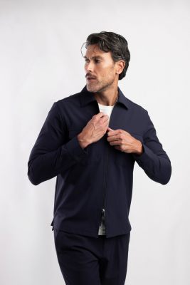 Blue Industry overshirt Pisas25-M100-Navy 3