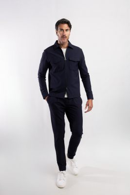 Blue Industry overshirt Pisas25-M100-Navy 7
