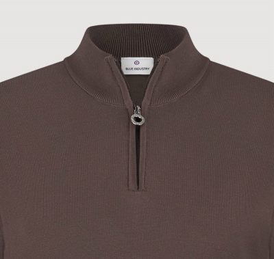 Blue Industry trui ronde hals  Kbiw25-M4-Brown 3