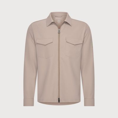 Blue Industry overshirt  PisaS25-M100-SAND