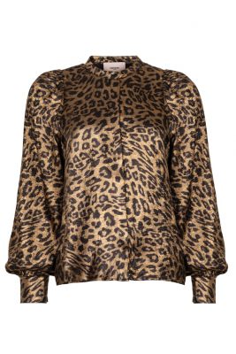 Freebird blouse  Borella Wv-Shiny-Leopard-25-4-2107