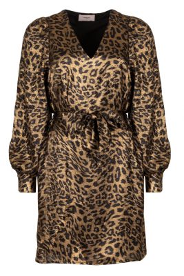 Freebird jurk Dacey Wv-Shiny-Leopard-25-4-2107 1