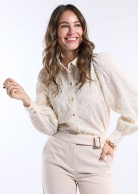 Freebird blouse  Benda Wv-Flower-Tape-Sequins-26-1-2156