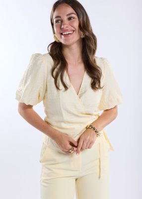 Freebird blouse  Bibienne Ss Wv-Lyo-Lurex-26-1-2143 2
