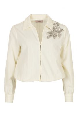 Freebird blouse  Bria Wv-Cot-Stripe-26-1-2143