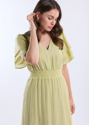 Freebird jurk Danic Wv-Structure-Voile-26-1-2139 2
