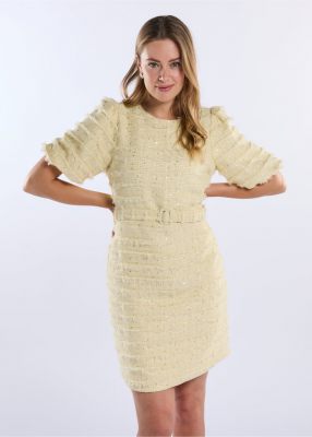 Freebird jurk  Danique SS Wv-Hairy-Sequince-26-1-2143 4