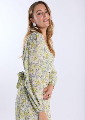 Freebird jurk Delilay Wv-Vis-Poly-Flower-26-1-2146 2