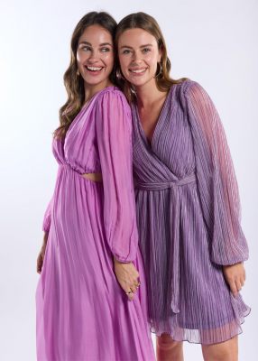 Freebird jurk  Diola F-Wv-Silk-Vis-26-1-2159 7