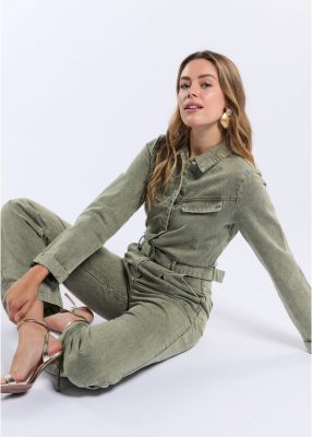 Freebird jumpsuit  Jody Dnm-Green-26-1-2158 5