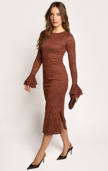 Freebird jurk  Daisy Jer-Lace-Pa-26-3-2371