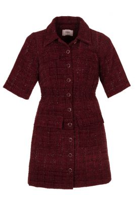 Freebird jurk  Deluxe C-Wv-Boucle-Struc-26-3-2363