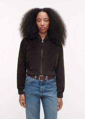 Studio Ar leren jas 028L266021.01-VELVET 2