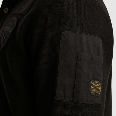 PME Legend polo lange mouw  PPS2509802-9067 7