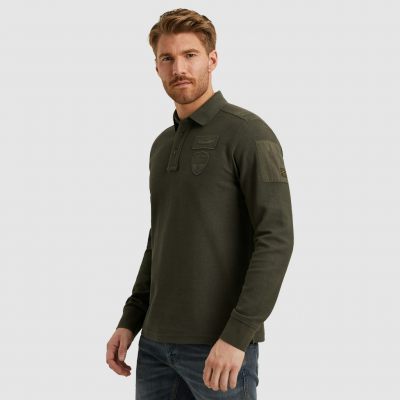 PME Legend polo lange mouw  PPS2509802-8039 4