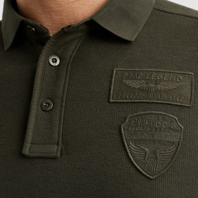 PME Legend polo lange mouw  PPS2509802-8039 6