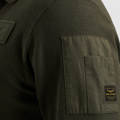 PME Legend polo lange mouw  PPS2509802-8039 7