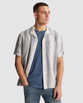 Cast Iron overhemd korte mouw  CSIS2604268-5414