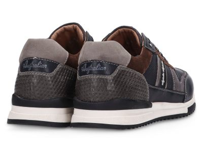 Australian sneaker  15.1600.06-SLB-Blue Brown Grey 2